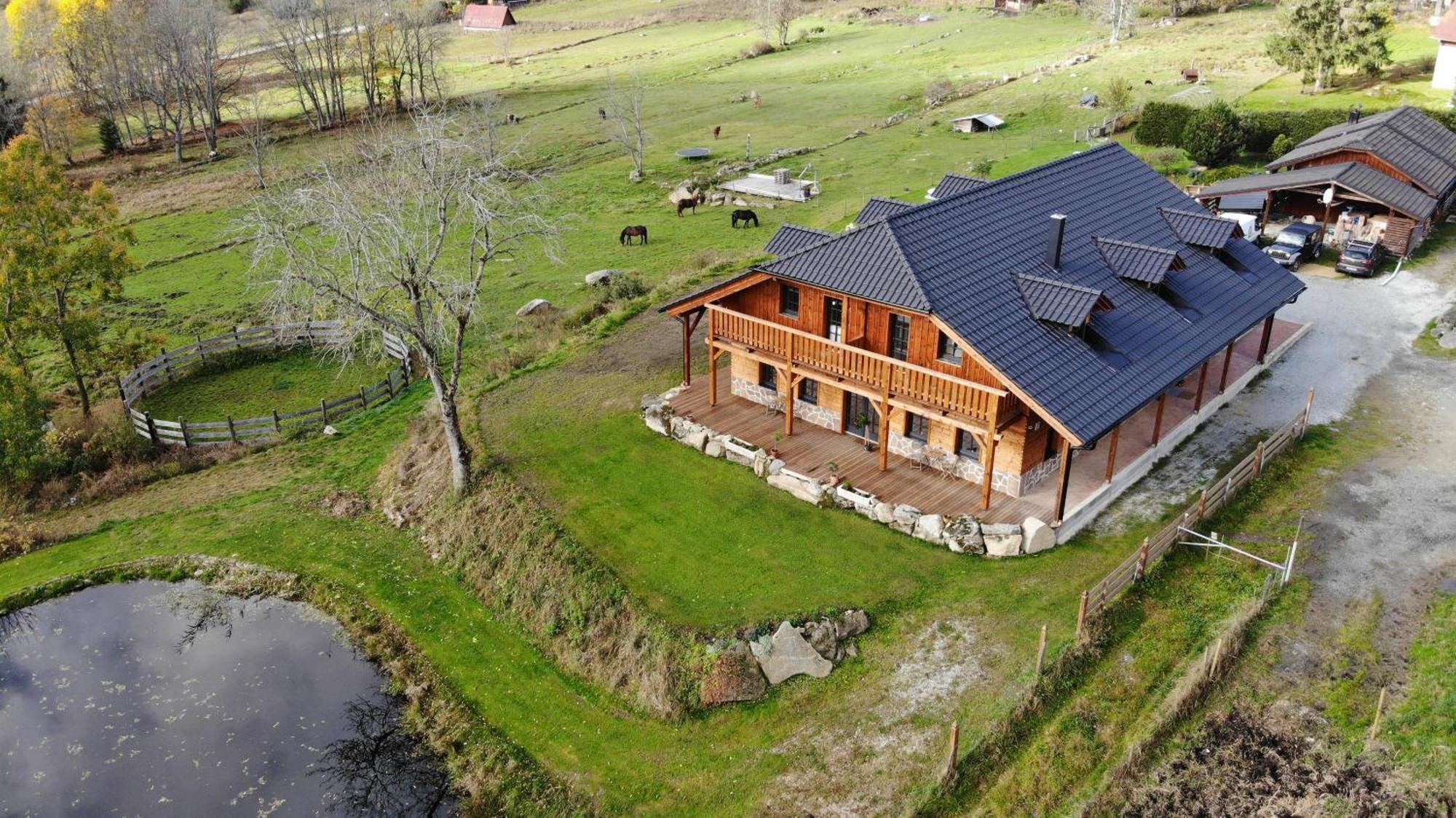 Penzion Farma Zleby Ceske Zleby Kültér fotó